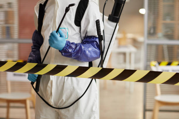 Professional Biohazard technician working in Centerport, NY